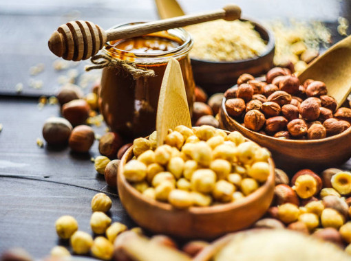 Common use of hazelnuts
